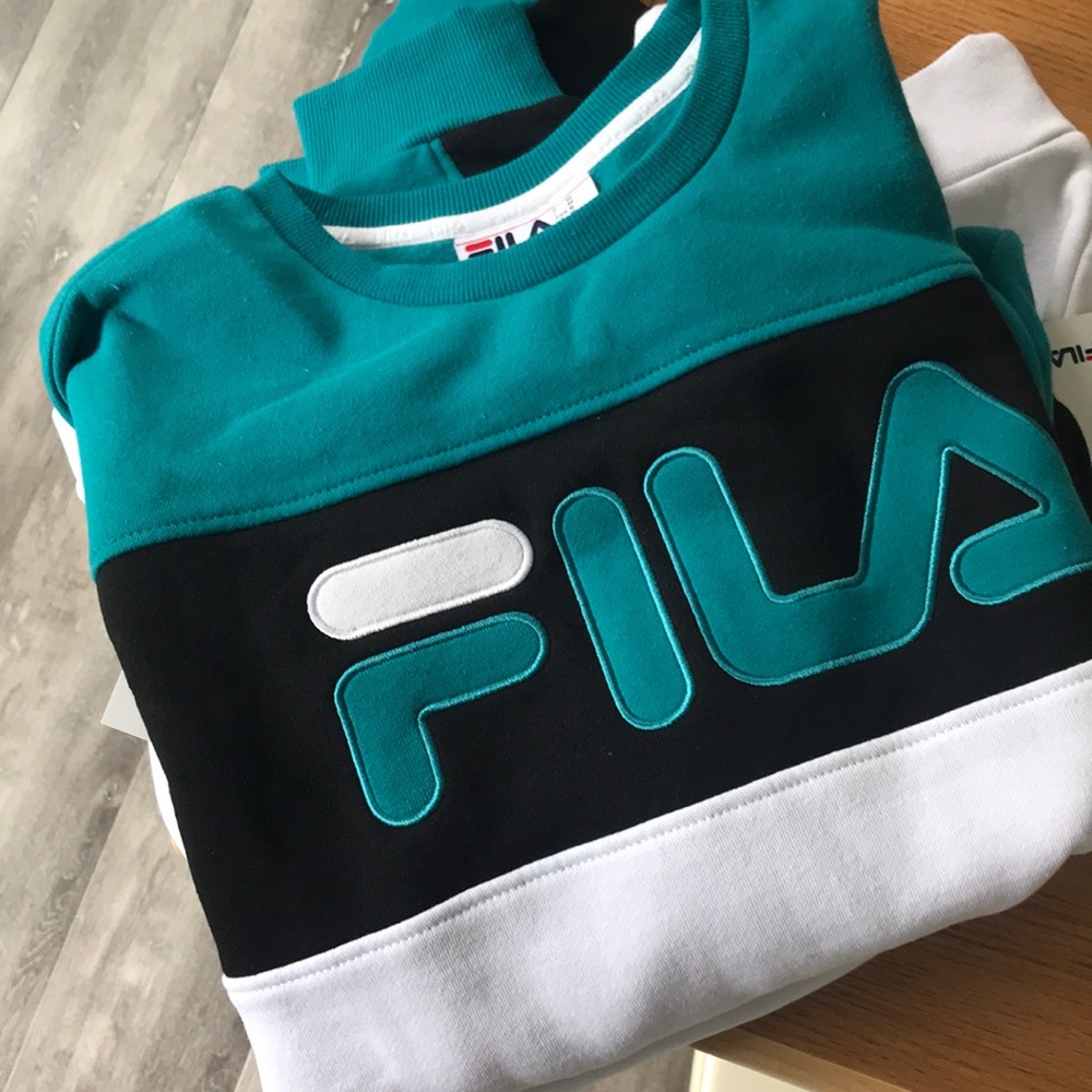 FILA Fleece Crew Neck Sweatshirt